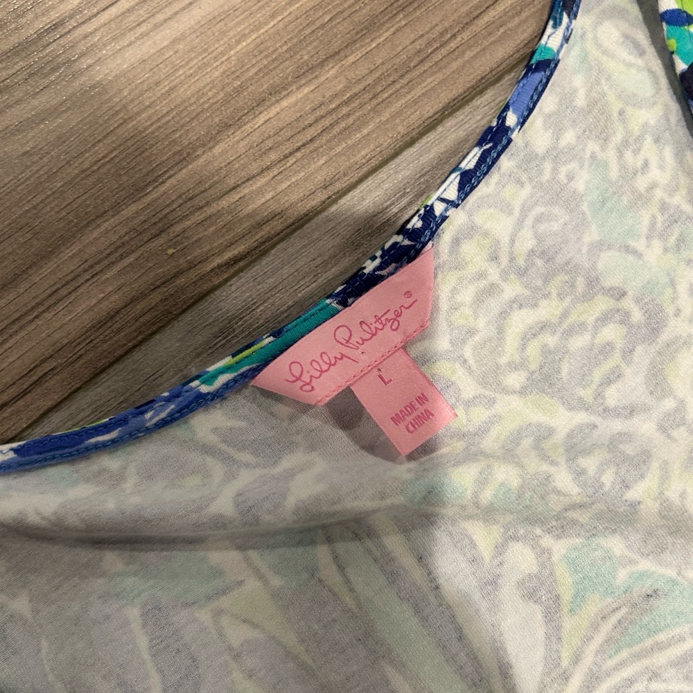 NWOT Lilly Pulitzer Paulina jumpsuit in Bennet blue - Picture 5 of 5
